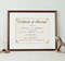 Great Papers! Marriage Certificate with Gold Foil, for Weddings, Ceremony, and Proposals 24 Pack